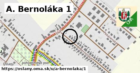 A. Bernoláka 1, Oslany