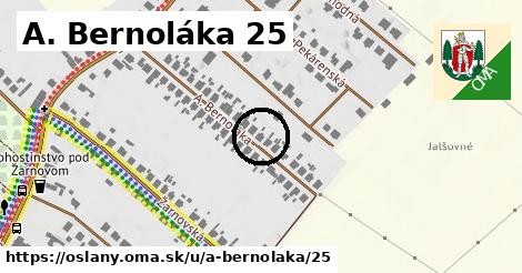 A. Bernoláka 25, Oslany