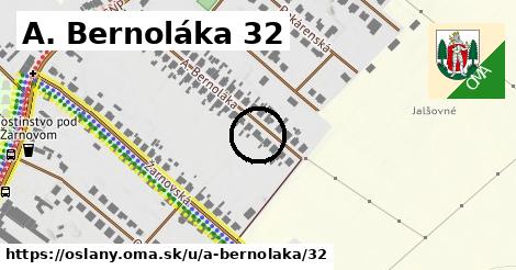 A. Bernoláka 32, Oslany