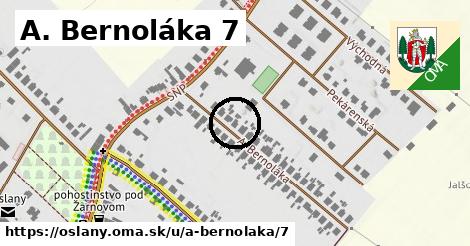 A. Bernoláka 7, Oslany