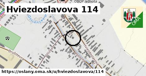 Hviezdoslavova 114, Oslany