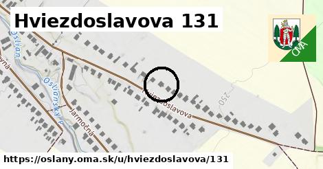 Hviezdoslavova 131, Oslany