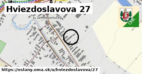 Hviezdoslavova 27, Oslany