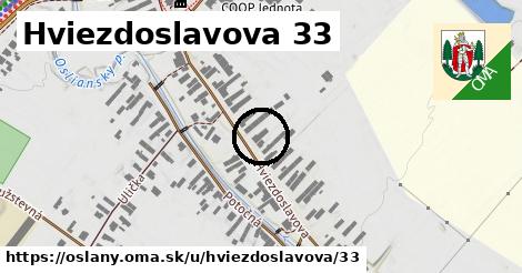 Hviezdoslavova 33, Oslany