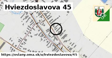 Hviezdoslavova 45, Oslany