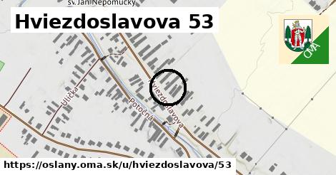 Hviezdoslavova 53, Oslany