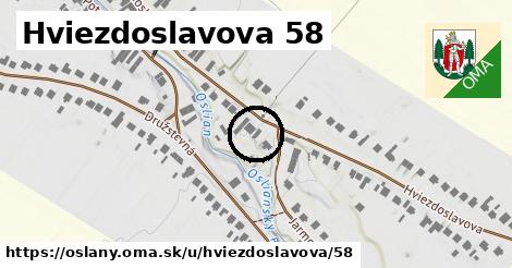 Hviezdoslavova 58, Oslany