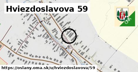 Hviezdoslavova 59, Oslany