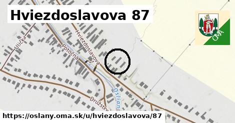 Hviezdoslavova 87, Oslany