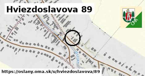 Hviezdoslavova 89, Oslany