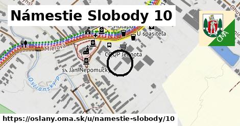 Námestie Slobody 10, Oslany