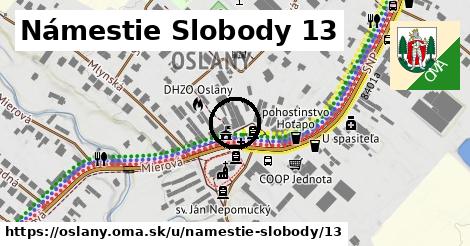 Námestie Slobody 13, Oslany