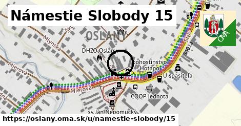 Námestie Slobody 15, Oslany