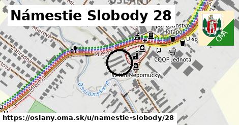 Námestie Slobody 28, Oslany