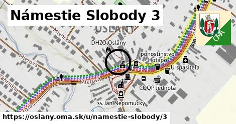 Námestie Slobody 3, Oslany