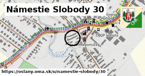 Námestie Slobody 30, Oslany