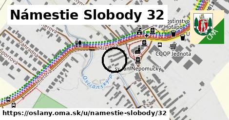 Námestie Slobody 32, Oslany