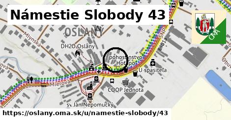 Námestie Slobody 43, Oslany