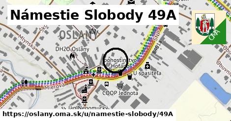 Námestie Slobody 49A, Oslany