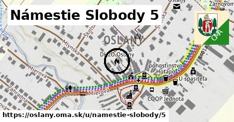 Námestie Slobody 5, Oslany