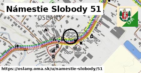 Námestie Slobody 51, Oslany