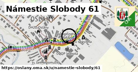 Námestie Slobody 61, Oslany