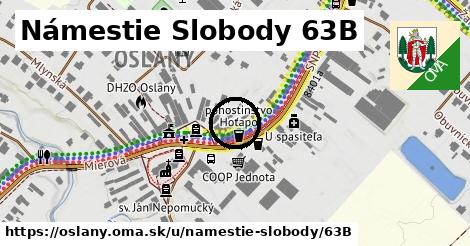 Námestie Slobody 63B, Oslany