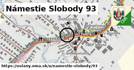 Námestie Slobody 93, Oslany