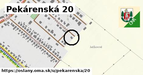 Pekárenská 20, Oslany