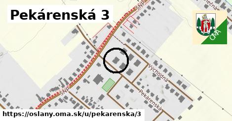 Pekárenská 3, Oslany