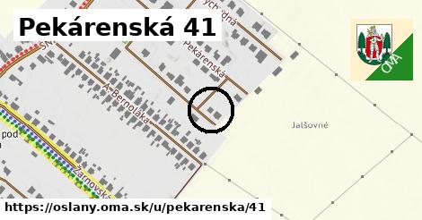 Pekárenská 41, Oslany