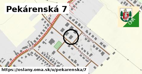 Pekárenská 7, Oslany