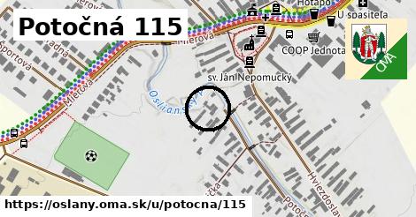 Potočná 115, Oslany