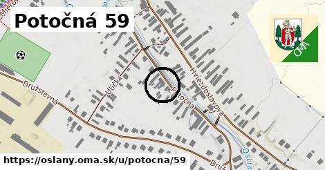 Potočná 59, Oslany