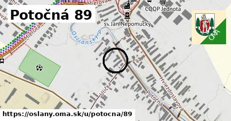 Potočná 89, Oslany