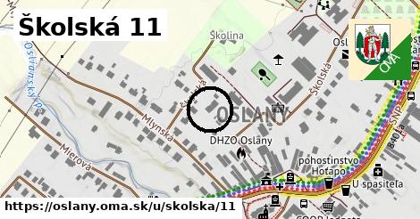 Školská 11, Oslany