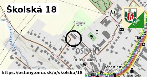 Školská 18, Oslany