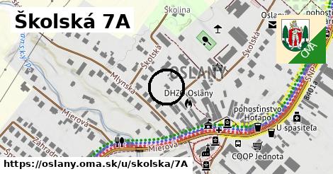 Školská 7A, Oslany