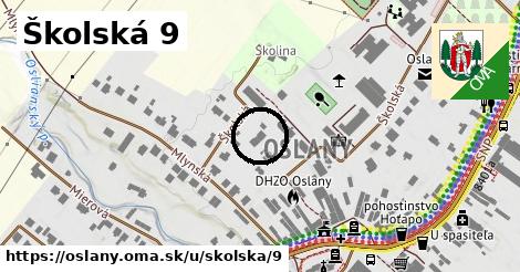 Školská 9, Oslany