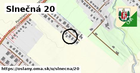 Slnečná 20, Oslany