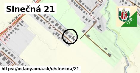 Slnečná 21, Oslany