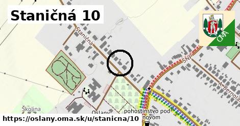 Staničná 10, Oslany