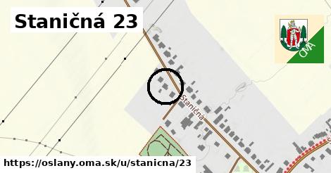 Staničná 23, Oslany