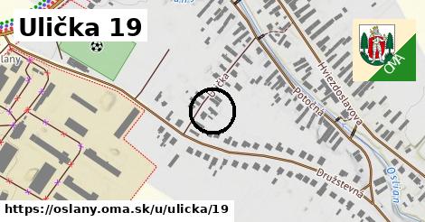 Ulička 19, Oslany