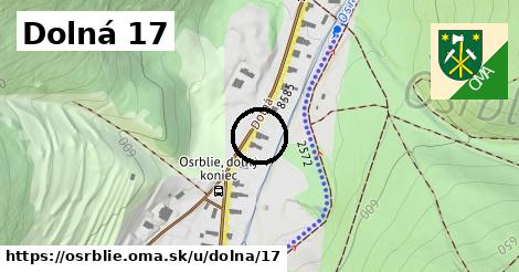 Dolná 17, Osrblie