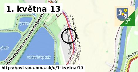 1. května 13, Ostrava