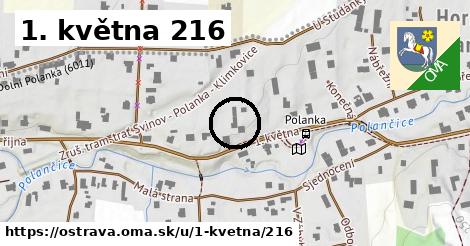 1. května 216, Ostrava