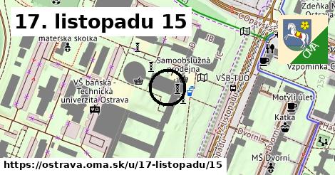 17. listopadu 15, Ostrava