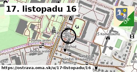 17. listopadu 16, Ostrava