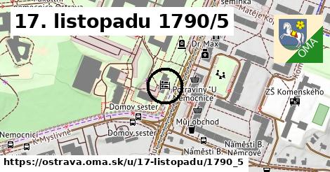 17. listopadu 1790/5, Ostrava